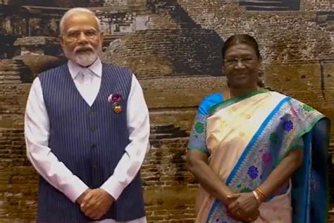 G20 Summit President Droupadi Murmu And Prime Minister Narendra Modi