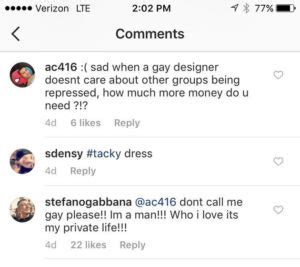 El Lavadero de las Muñecas GABBANA ESTALLA EN REDES PORQUE LO LLAMAN GAY