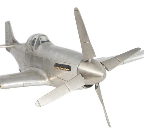 Wwii Mustang Detailed Plane Metal Model by Authentic Models | A ...