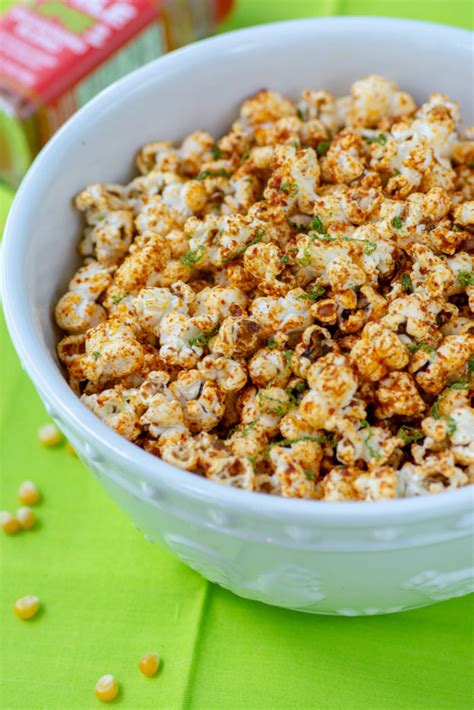 Sweet And Spicy Chile Lime Popcorn Queen Of My Kitchen