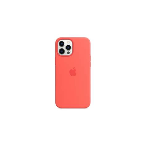 Apple Silicone Case With Magsafe For Iphone 12 Pro Max Pink Citrus