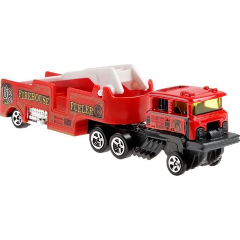 Количка Hot Wheels Track Stars Firehouse fueler Toyzz Shop