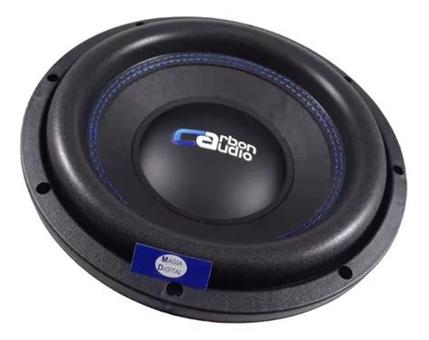 Subwoofer Pulg Carbon Audio Ca Sw Et Doble Bobina W Env O Gratis