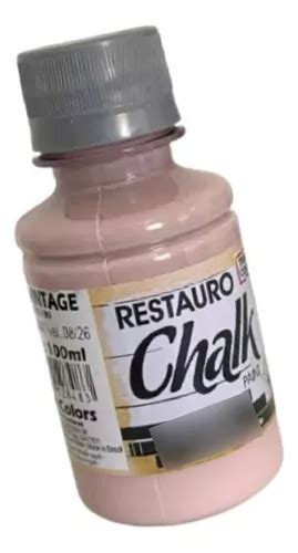 Tinta Restauro Chalk Paint 100ml Alta Cobertura True Colors Cor Rosa