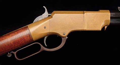 Lot Detail A Extraordinary Martially Marked Henry Repeating Rifle