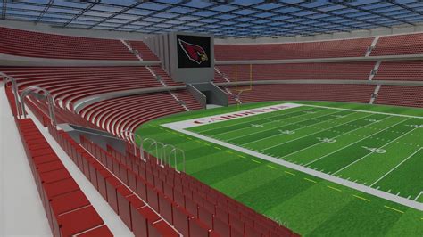 3D model Arizona Cardinals - State Farm Stadium VR / AR / low-poly ...