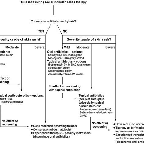 Algorithm For The Management Of Cutaneous Toxicity Associated With Download Scientific Diagram