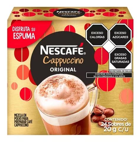 Caf Instant Neo Capuchino Nescaf Cappuccino Original Sin Gluten Sobre