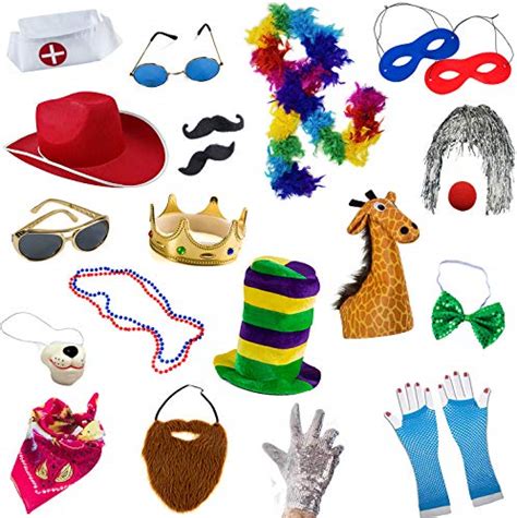 Funny Party Hats Photo Booth Props Photo Booths For Parties 18 Pc