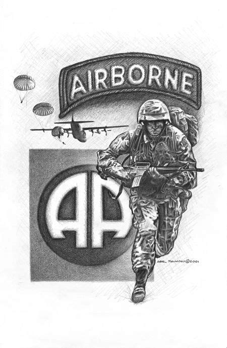 30 Best Art Images 82nd Airborne Division Airborne Army Paratrooper