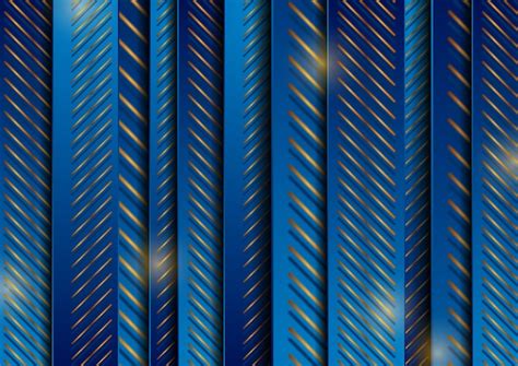 Premium Vector Abstract Blue And Bronze Stripes And Lines Corporate