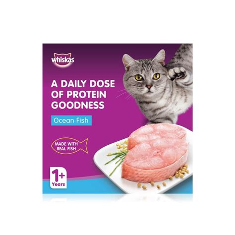 Whiskas Ocean Fish In Jelly Cat Food Pouch 80g Spinneys UAE