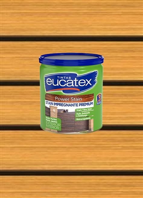 Verniz Eucatex Stain Power Ml Natural Tocco Tudo Para Sua