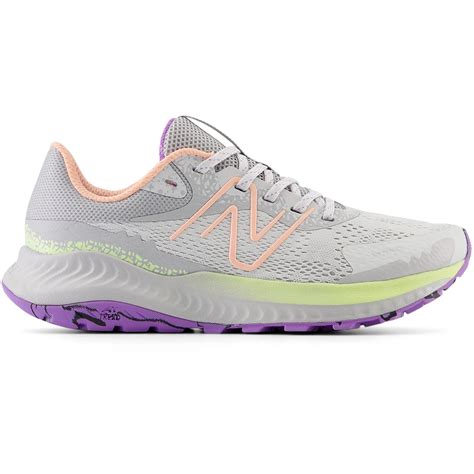 New Balance Dynasoft Nitrel V5 Trailrunningschoenen Dames Grey Matterguava Ice