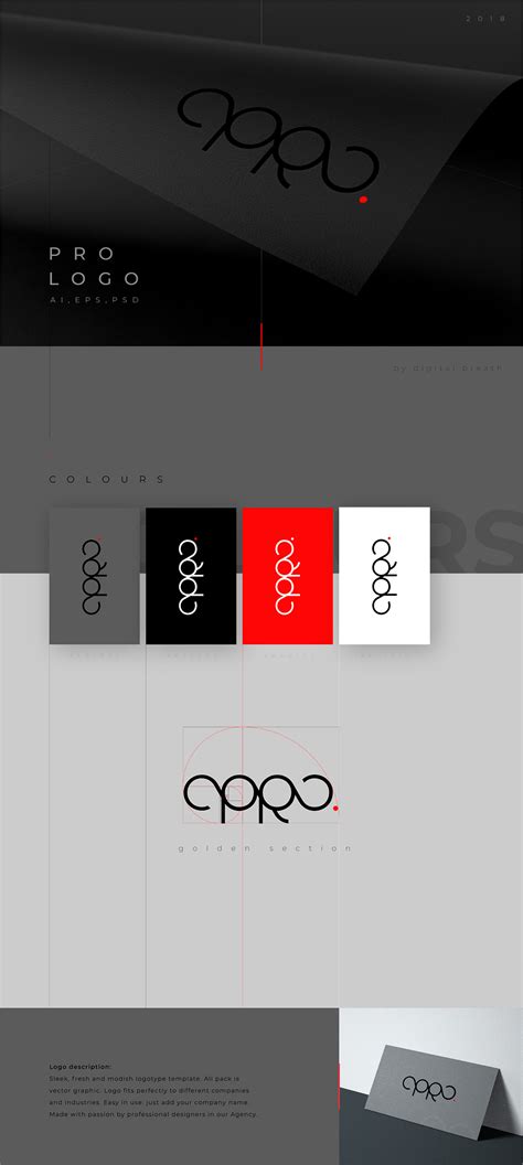 PRO LOGO template on Behance