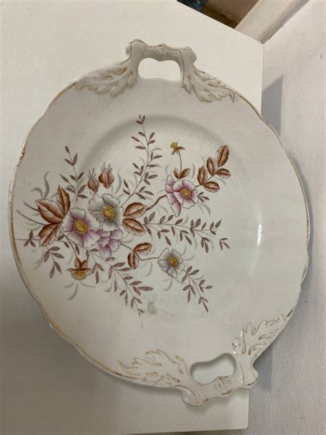 Talerz Dekoracyjny Kwiaty Porcelana Patera 2437 11390774244