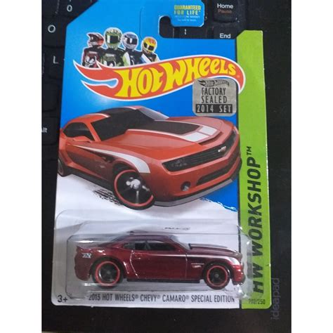 Jual Hot Wheels Factory Sealed Super Treasure Hunt Th Chevy Camaro Se