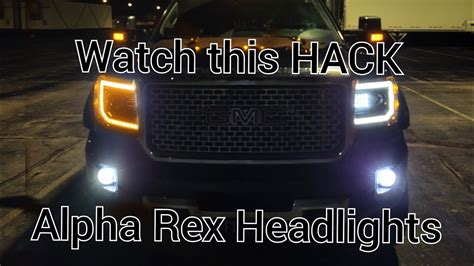 Alpha Rex Luxx Headlights Watch This Hack Before Install Purchase