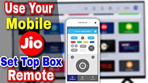 Jio Set Top Box Mobile Remote How To Use Mobile As Jio Settop Box