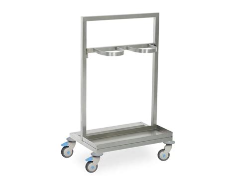 Medical Gas Cylinder Trolley Double