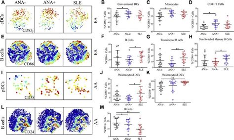 cell subset marker expression identify activated cell subsets