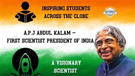 A P J Abdul Kalam First Scientist President Of India National