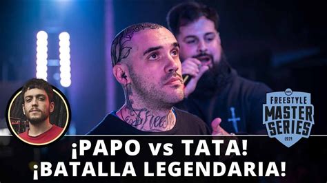 Papo Vs Tata Batalla Legendaria Fms Argentina J Realtime