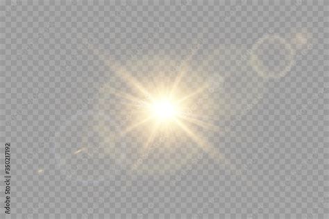 Vector transparent sunlight special lens flare light effect. Stock ...