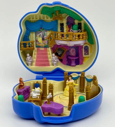 Disney Beauty And The Beast Polly Pocket Bluebird Ebay