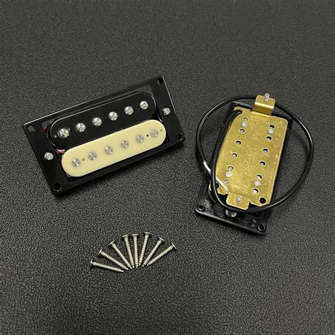 Electric Guitar Pickups Zebra Faced Humbucker Double Coil Pickup EBay