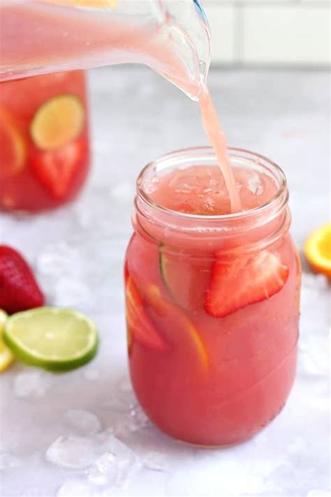 Fruit Punch Recipe Non Alcoholic One Sweet Appetite