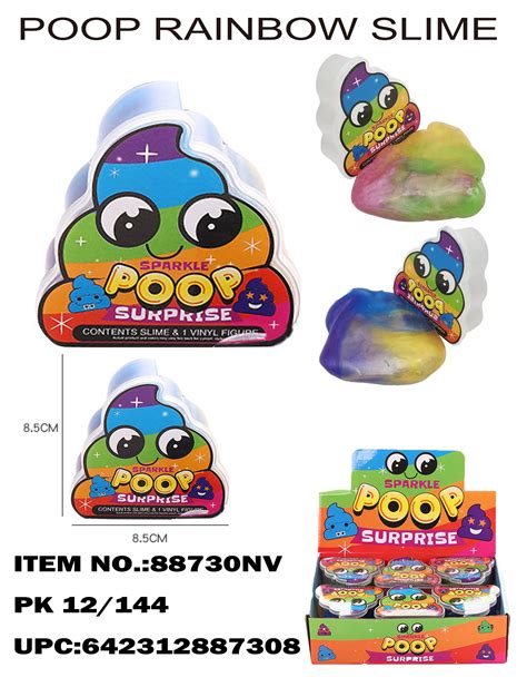 110G POOP RAINBOW SLIME – Best Value Products