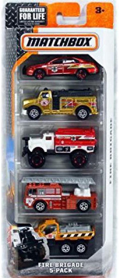 Matchbox Fire Trucks 5 Pack