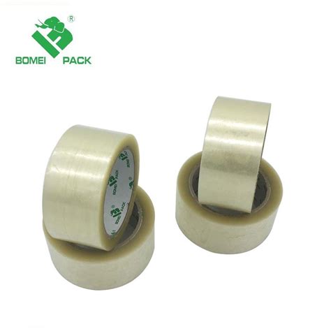 Transparent Hotmelt Adhesive Bopp Packaging Tape For Carton Sealing