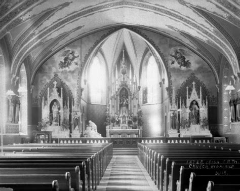 International Irish Catholic Church Photograph Wisconsin Historical