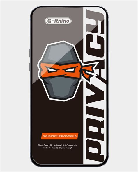 Защитное стекло Антишпион G-Rhino для iPhone 14 Pro - купить с ...