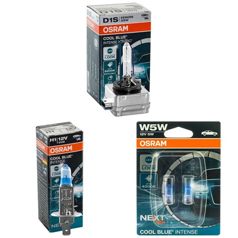 OSRAM COOL BLUE INTENSE XENARC H1 H4 H7 H15 HIR2 W5W D1S D2S D3S D4S