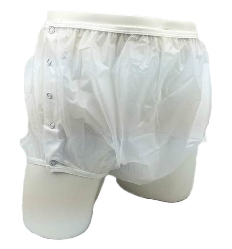 Drylife Adult Waterproof Incontinence Plastic Snap On Pants Large Uk Health