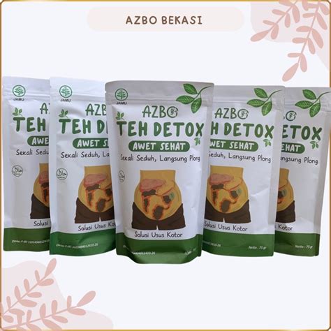 Jual PAKET GROSIR Teh Detox 5 Pouch Shopee Indonesia