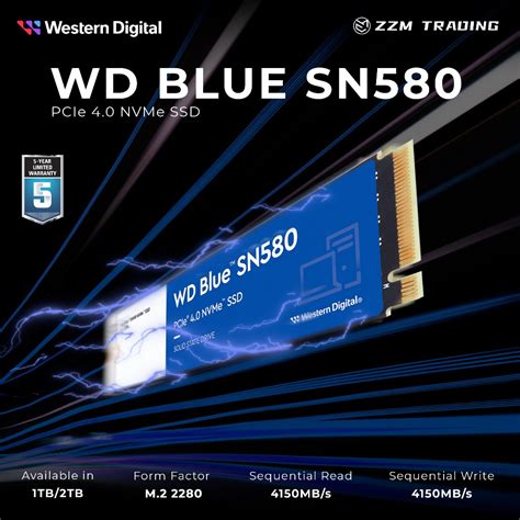 Western Digital Blue Sn Sn Tb Tb M Nvme Pcie Ssd