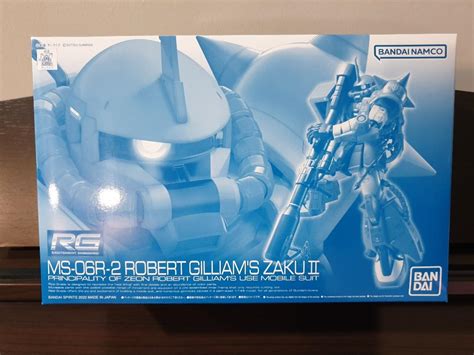 P Bandai Ms R Robert Gilliams S Zaku Ii Rg Gundam Hobbies