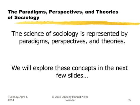 Ppt Soc4044 Sociological Theory Review Of Basic Sociological Concepts