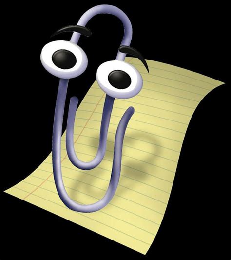 Clippy The Helpful Microsoft Office Assistant Rnostalgia