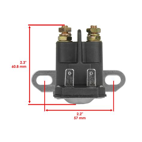 Starter Relay Solenoid Fits John Deere Z225 Z235 Z425 Z445 Z645 Ebay