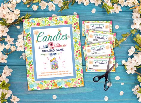 Candy Guessing Games Bundle Boutique Printables