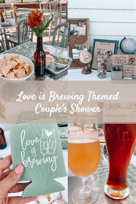 Love Is Brewing Themed Couples Shower Couples Bridal Shower Wedding Shower Themes Couples