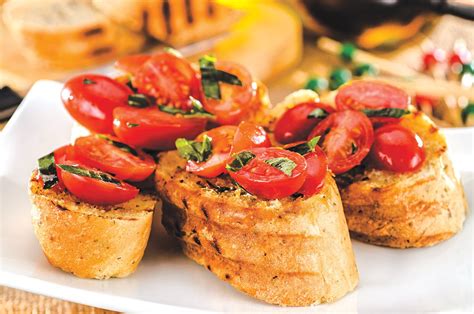 Bruschetta Con Tomate Revista Maxi Online