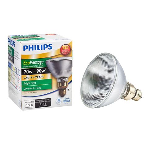 Philips Watt Equivalent Halogen Par Dimmable Indoor Outdoor Long