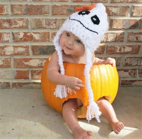 Ghost Hat Baby Ghost Halloween Costume Hat Baby Costume Hat White ...