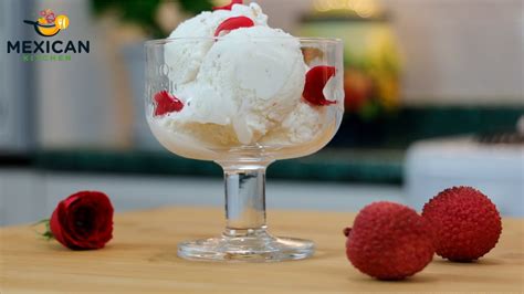 Exquisito Helado De Lichis Un Delicioso Postre F Cil De Hacer